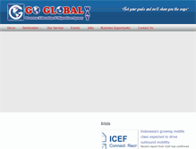Tablet Screenshot of goglobalway.com